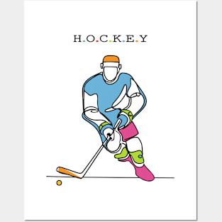 Hockey Sport Posters and Art